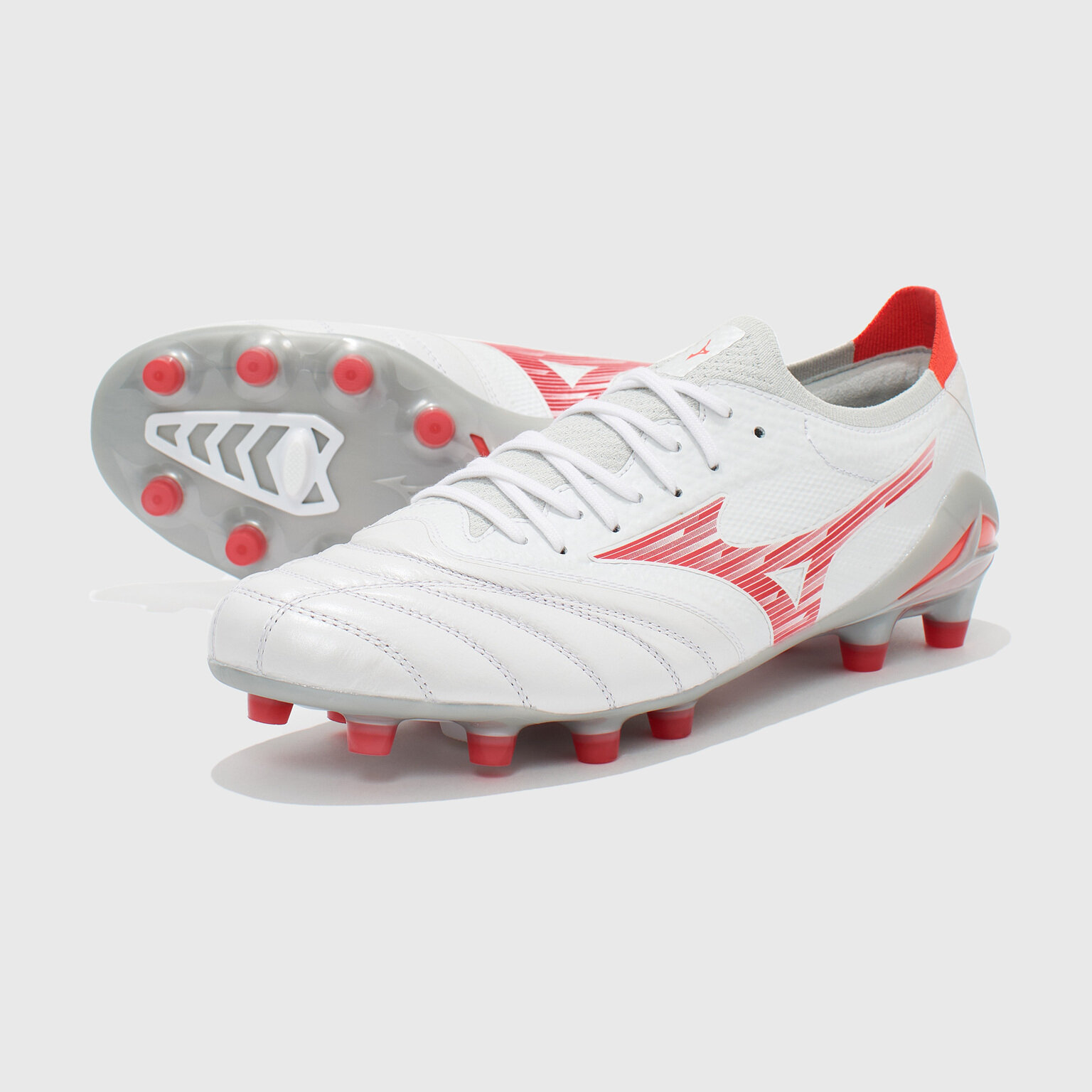 Бутсы Mizuno Morelia Neo IV Beta Elite MD P1GA2442-60, размер 38 (6 UK), Белый