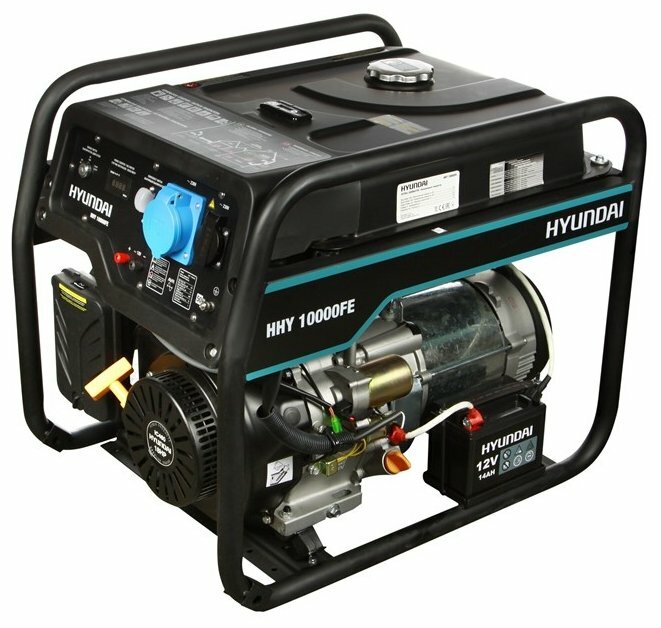 Бензиновый генератор Hyundai HHY 10000FE (7500 Вт)