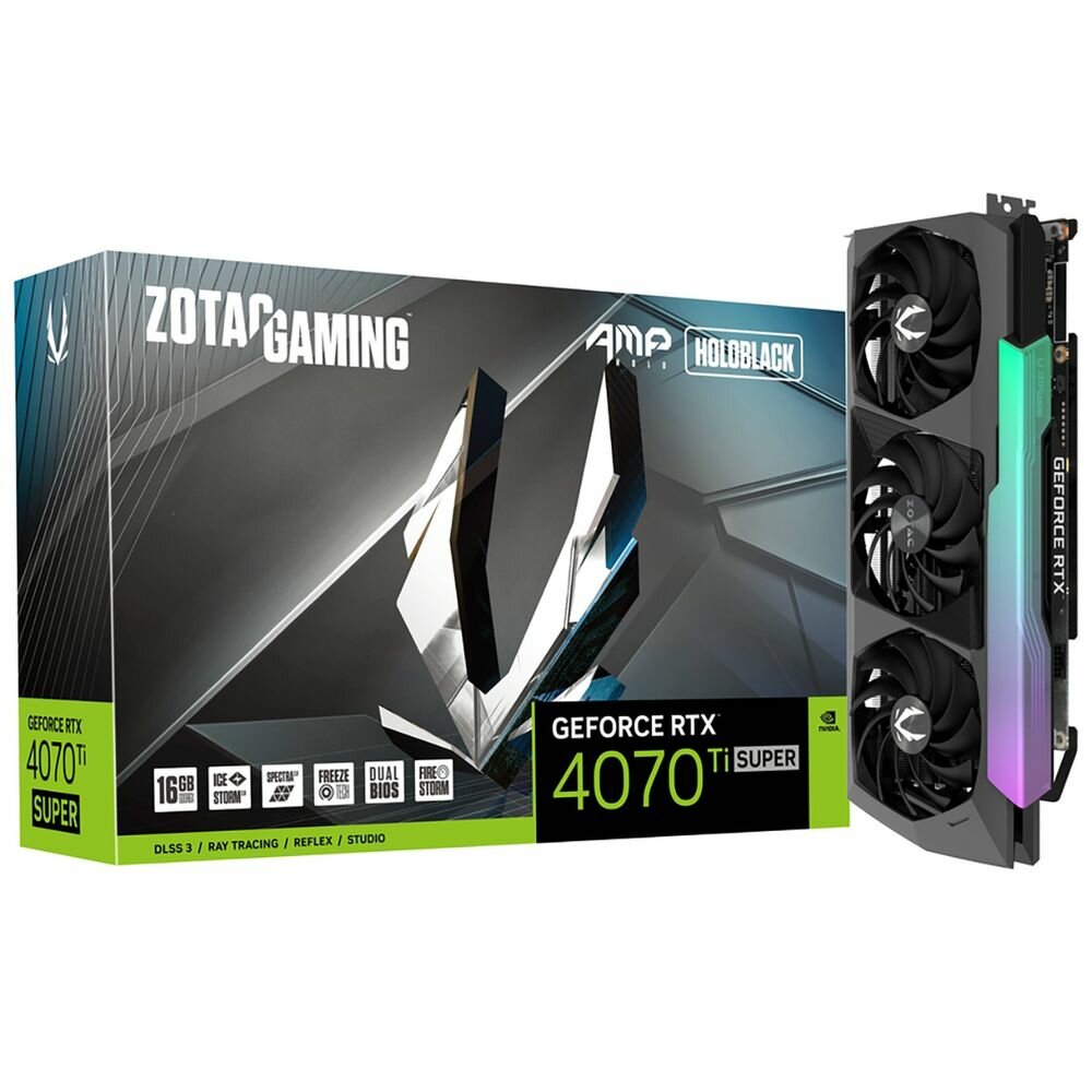 ZOTAC RTX4070Ti SUPER AMP HOLO