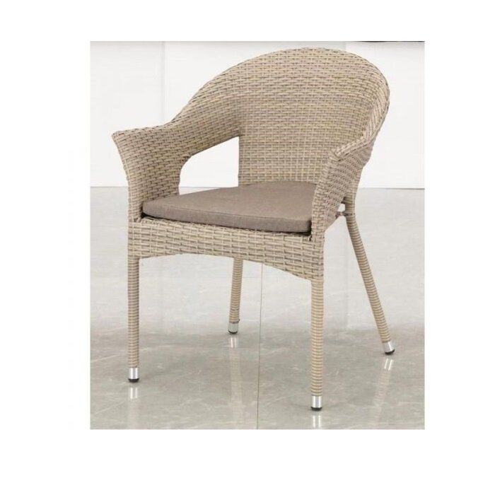 Garden Кресло Afina Y79C-W85 Latte из искусственного ротанга