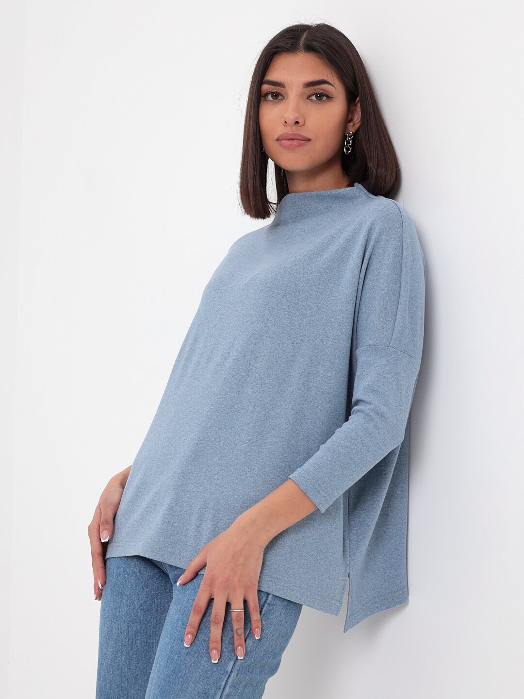 Джемпер женский KATHARINA KROSS Голубой KK-JP-001R-RM-3005R (гол. дж. м
