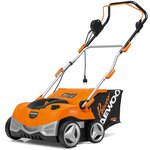 Аккумуляторный скарификатор-аэратор с бесщёточным мотором Worx Nitro WG855E.9, 40 В, ширина обработки 36 см, без АКБ и ЗУ - Изображение 1