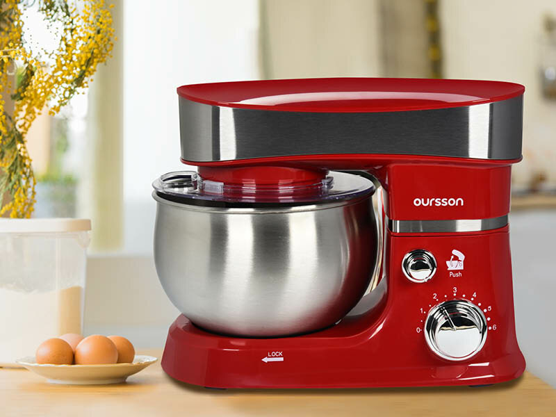 Планетарный миксер Oursson SM7301/RD (Красный)