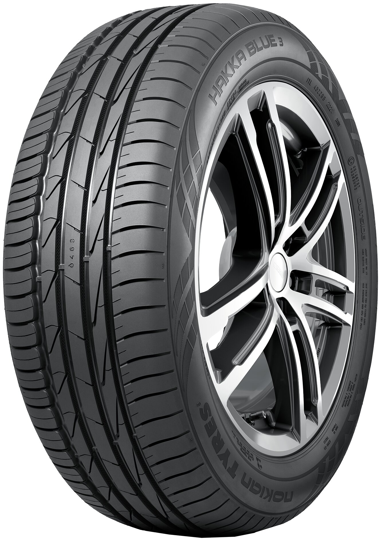 Летние шины Nokian Hakka blue 3 летняя