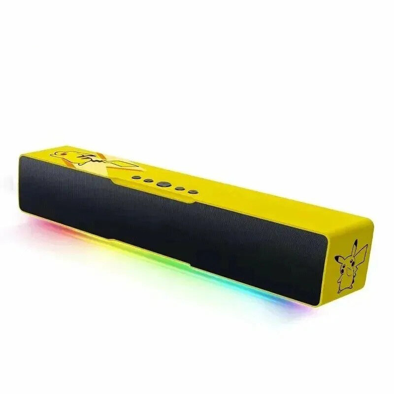 A.D.R.Company Колонка портативная светящаяся беспроводная зеленый, Bluetooth, 5 режимов LED подсветки, microSD, USB, блютуз колонка, музыкальная колонка