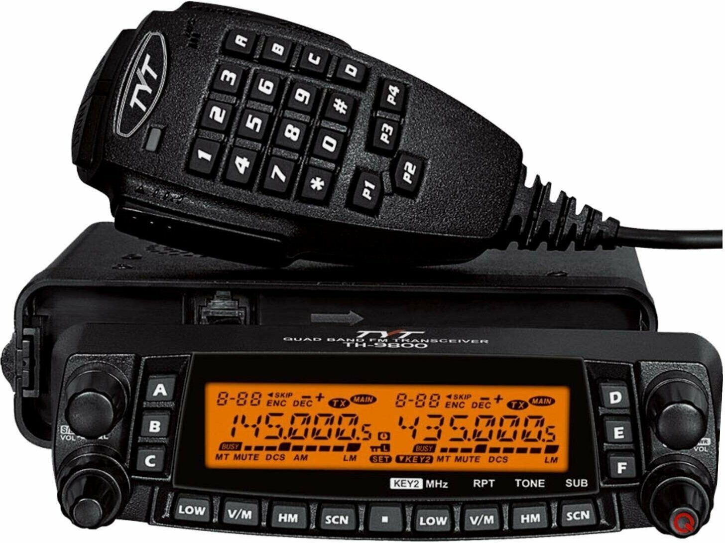 Четырёх диапазонная радиостанция TYT TH-9800 CB/LB/VHF/UHF CROSS BAND