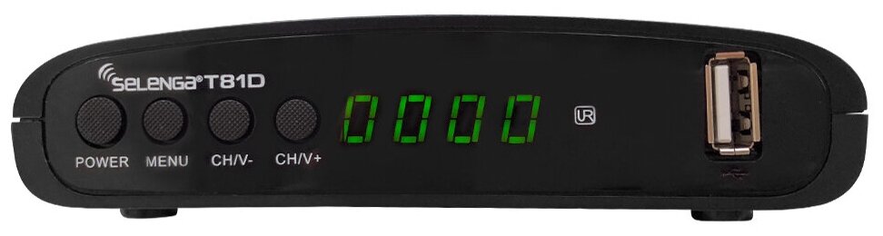 ТВ-тюнер Selenga T81D (2xUSB, Ant in, HDMI, AV out RCA)