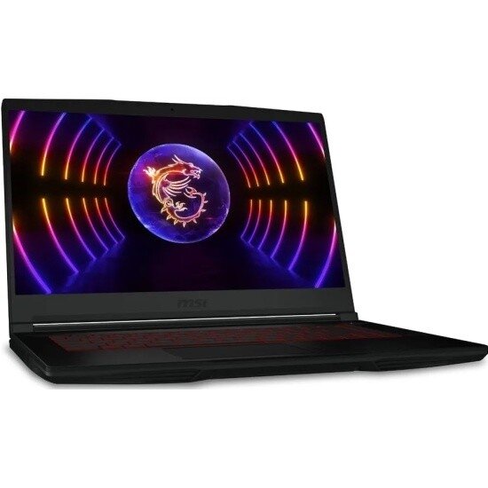 MSI Thin GF63 12VE-467RU 9S7-16R821-467 Black 15.6" FHD i7-12650H-8GB-SSD 512Gb-RTX 4060 8Gb-Windows 11 Home-ENG-RUS