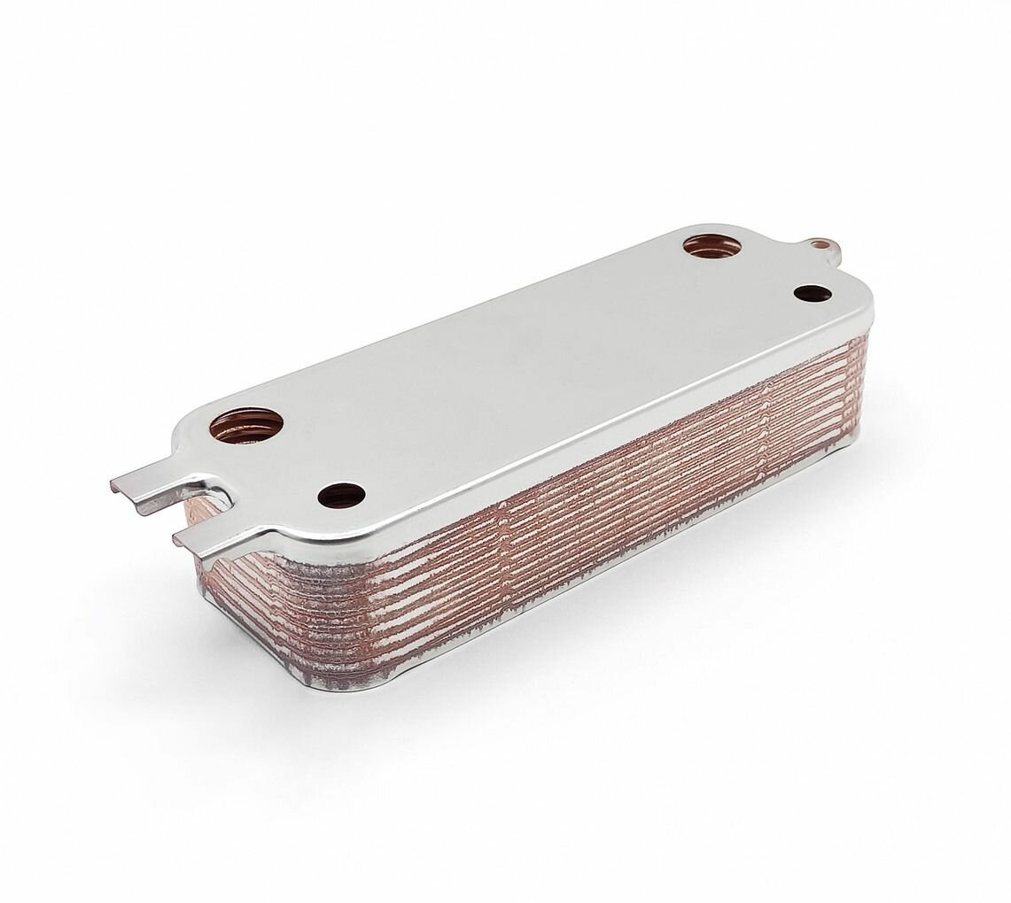 Теплообменник ГВС 16 пл для BOSCH Gaz 6000 W / BUDERUS Logamax U072-24K 87186446250