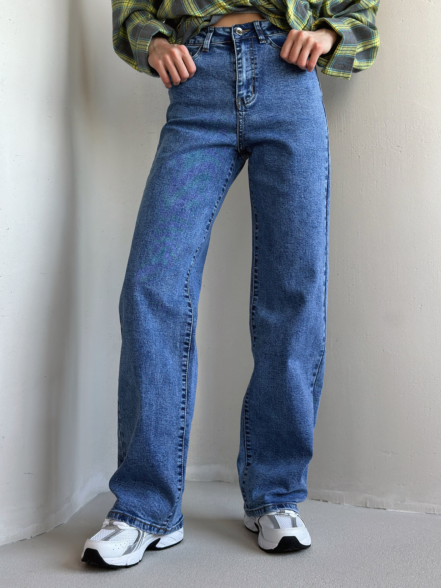 MATRESHKA_LOVE Джинсы трубы Denim