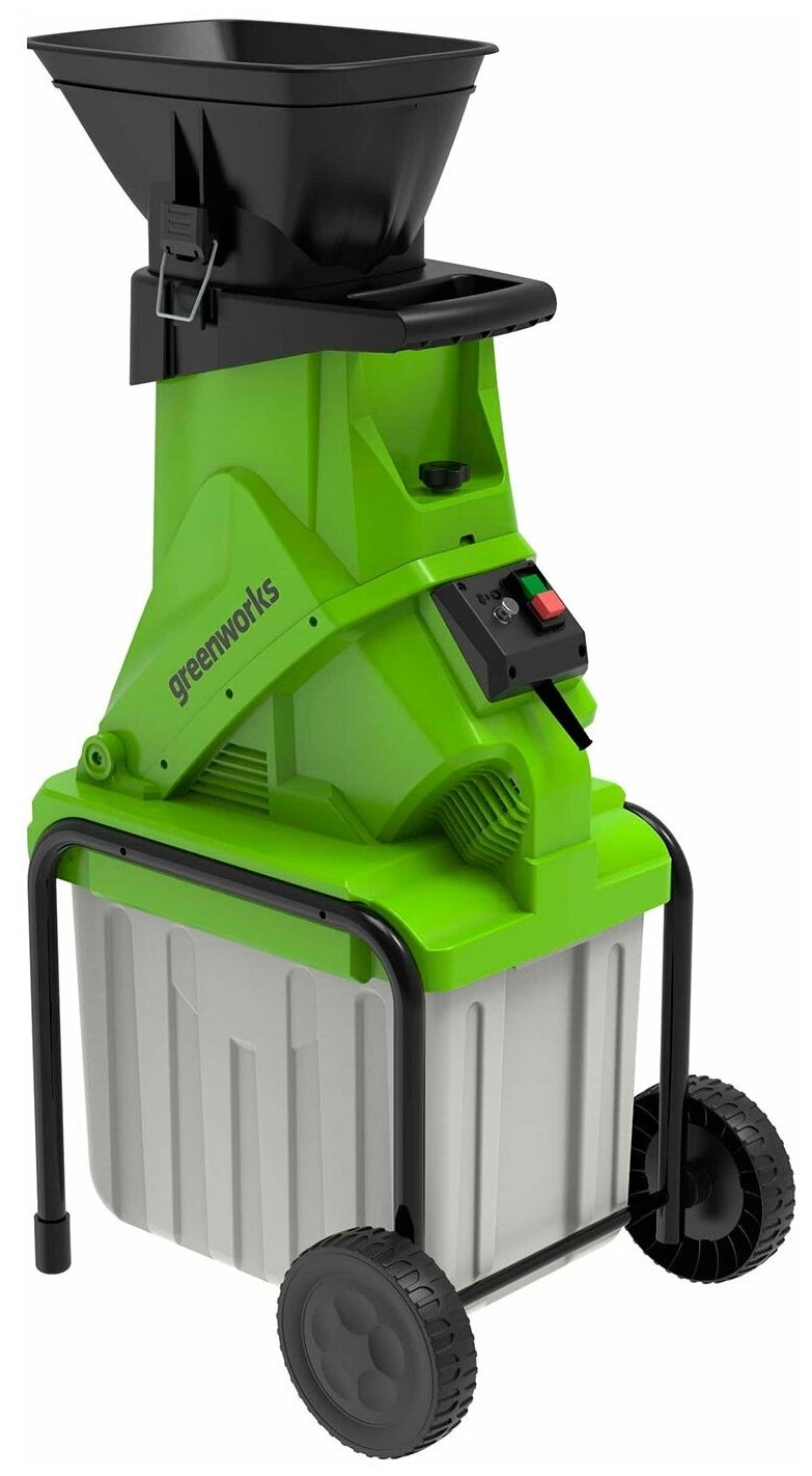 Измельчитель электрический Greenworks GACSB, 2500 Вт