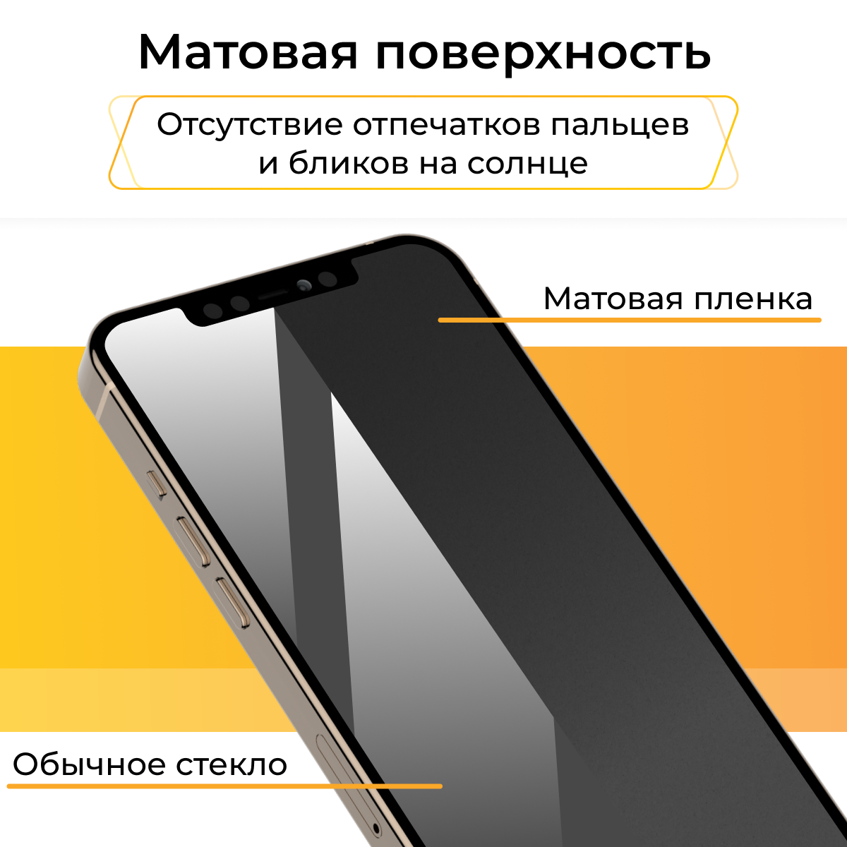 Комплект 2 шт. Матовая пленка для Honor 50 / Гидрогелевая пленка на Хонор 50