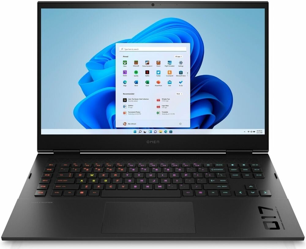 Ноутбук игровой 17.3" 165Hz HP Omen Laptop 17-ck2000TX GeForce RTX 4080 12 GB / Intel Core i7-13700HX / 16 GB / 1 TB SSD / Win 11 Pro