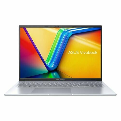 Ноутбук ASUS VivoBook 16X M3604YA-MB259 90NB11A2-M00BU0, 16", IPS, AMD Ryzen 7 7730U 2ГГц, 8-ядерный, 16ГБ 512ГБ SSD, AMD Radeon, без операционной системы, серебристый