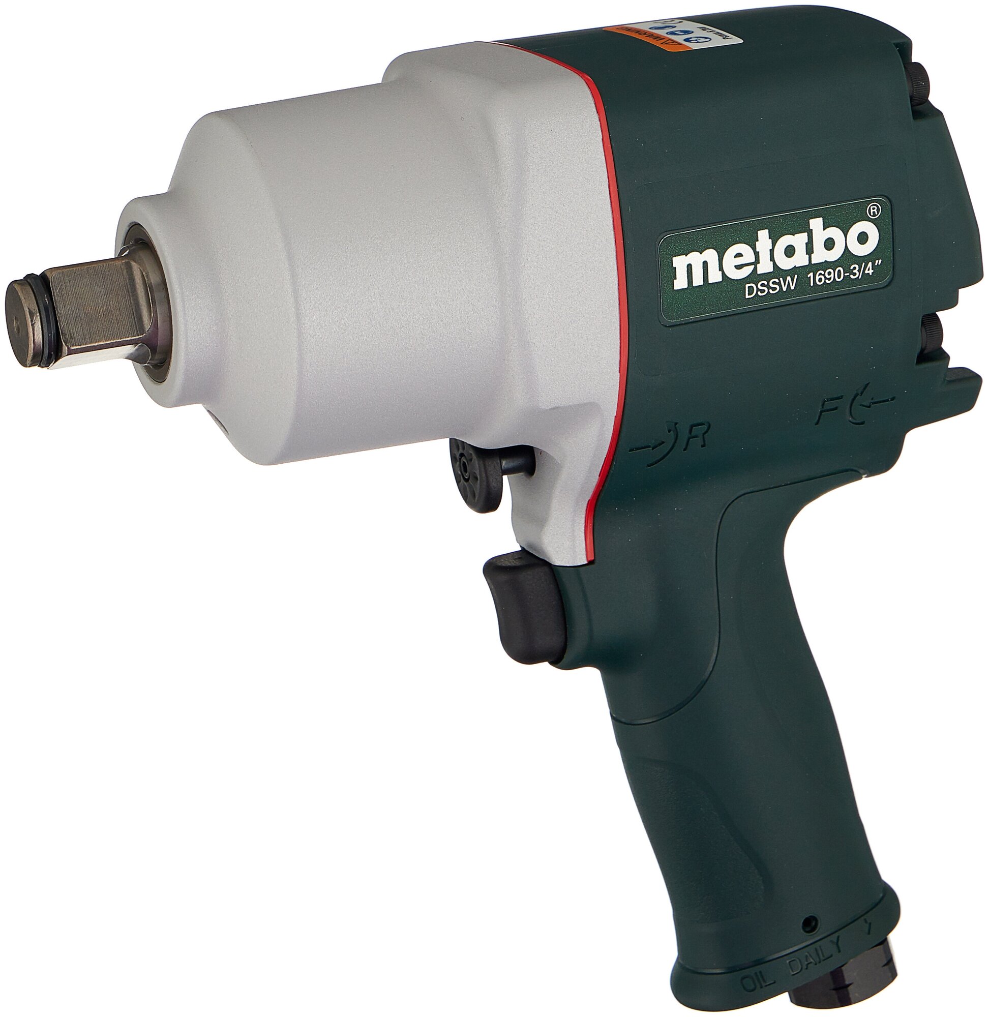 Ударный, пистолет Пневмогайковерт ударный Metabo DSSW 1690-3/4