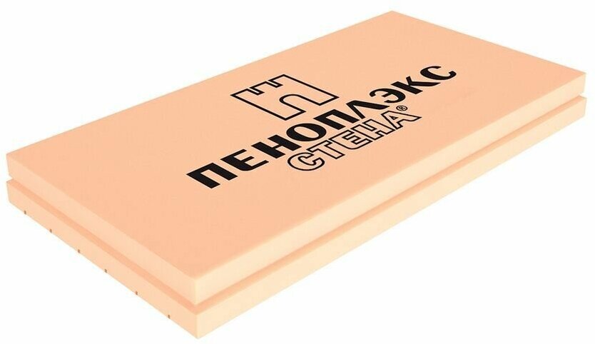 Экструдированный пенополистирол Стена 100х585х1185 мм, 1шт