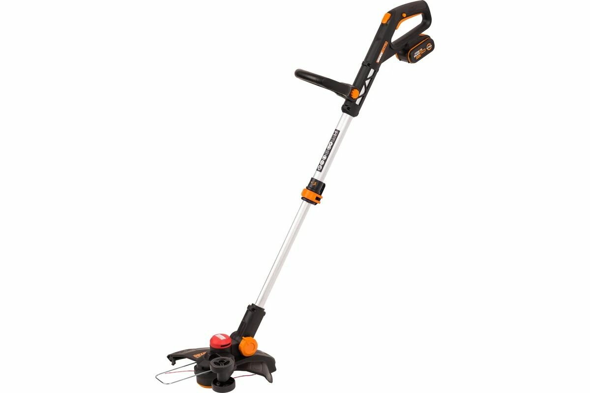 Триммер WORX WG173E 20V 33см бесщеточный аккумуляторный