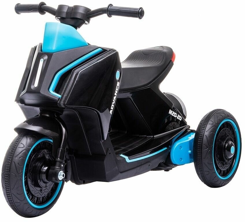 Harleybella Детский электромобиль скутер трицикл BMW Concept Link Style 6V 2WD - HL700-3-BLACK