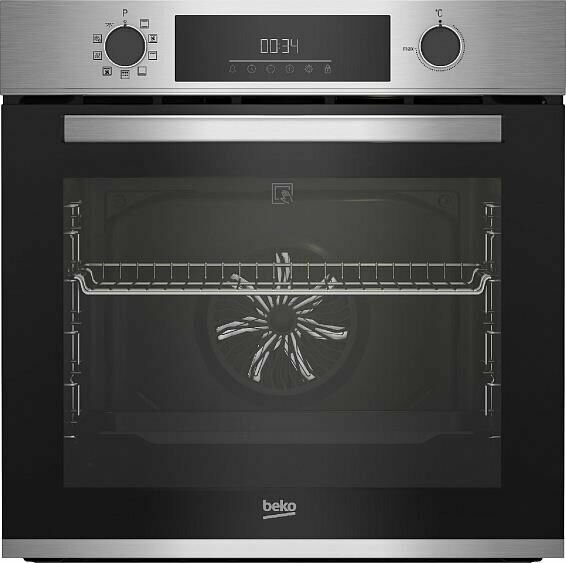 Электрический духовой шкаф BEKO BBIE12300XMP (черный/нержавеющая сталь)