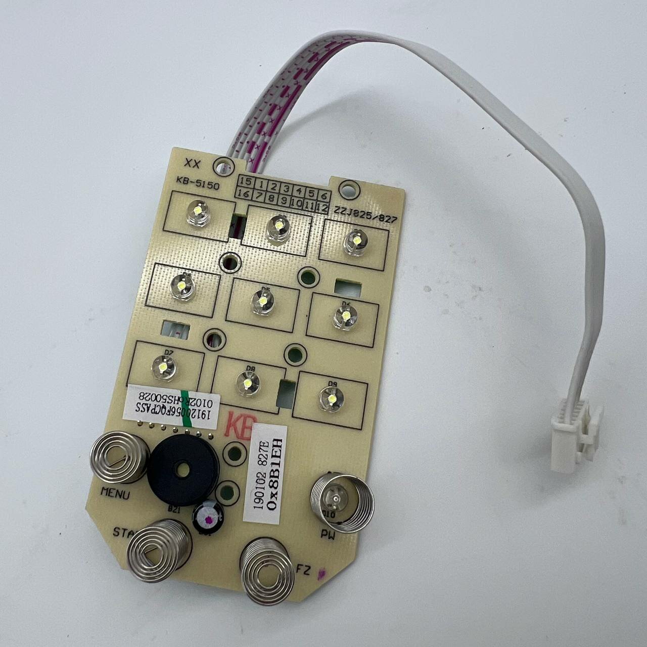 017015 Плата индикации и управления соковыжималки Polaris PSJ0601/ PSJ0602