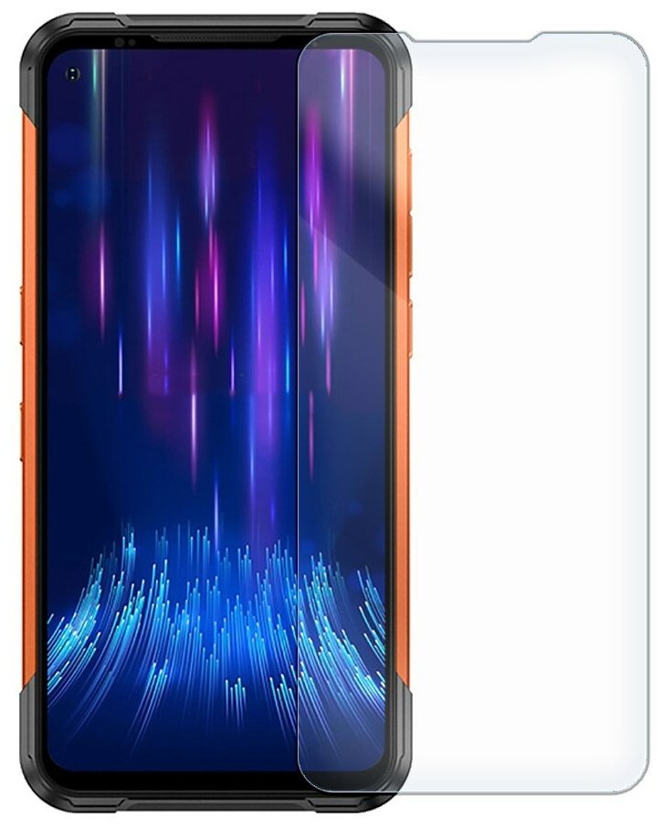 Стекло защитное гибридное Krutoff для Doogee S97 Pro