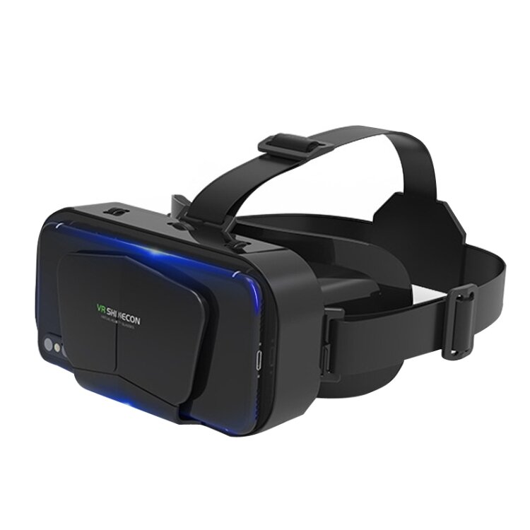 3D очки VR SHINECON G10 виртуальная реальность для видео игр (Android, IOS), Черный