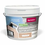 Краска Фактурная Super Decor 12кг Декоративная, Текстурная для Внутренних и Наружных Работ, Белая / Супер Декор. - Изображение 1