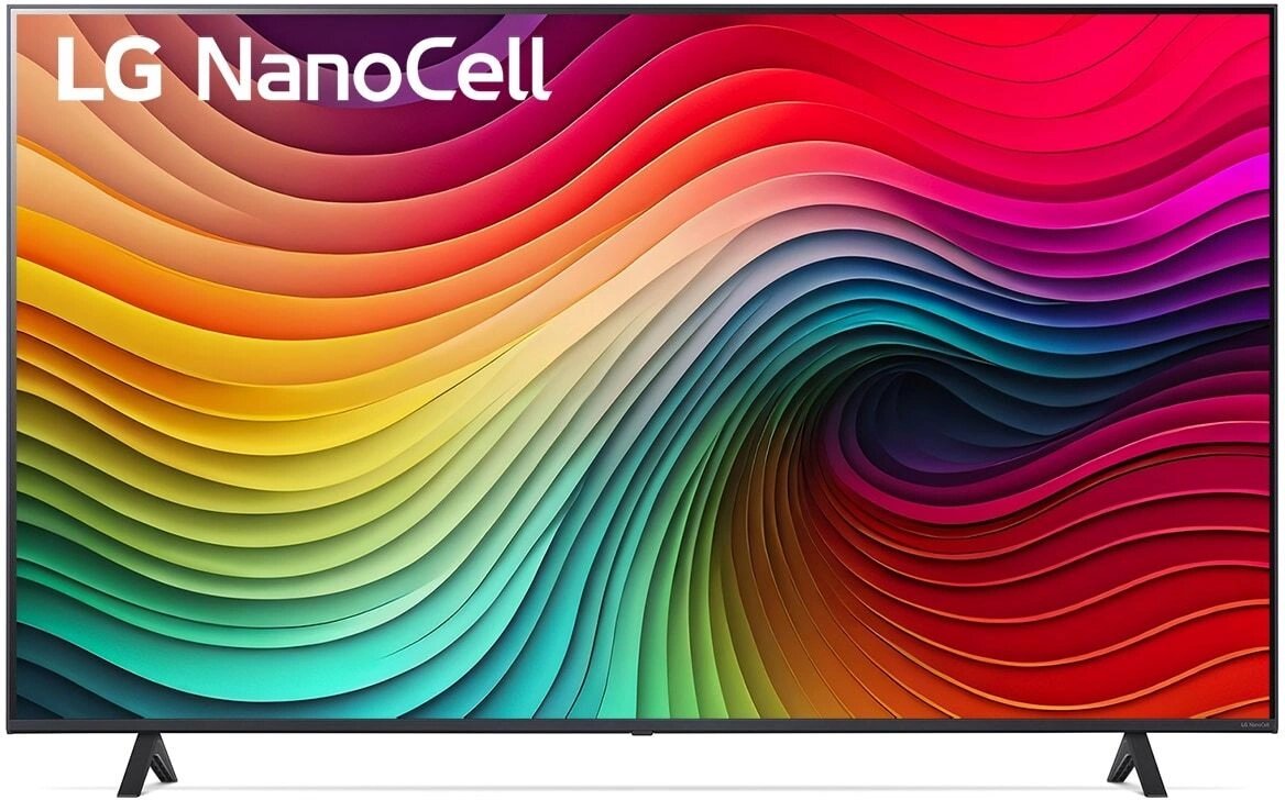 Телевизор LED LG 55" 55NANO80T6A. ARUB синяя сажа 4K Ultra HD 60Hz DVB-T2 DVB-C DVB-S2 USB WiFi Smart TV 55NANO80T6A. ARUB