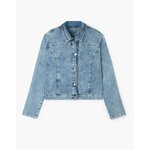Куртка с капюшоном демисезонная стеганая синяя детская Button Blue, р.122, мод.224BBBB4104 - Изображение 8