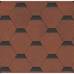 Коньково-карнизная гибкая черепица ТЕХНОНИКОЛЬ Shinglas Ранчо, 2м² - Изображение 6