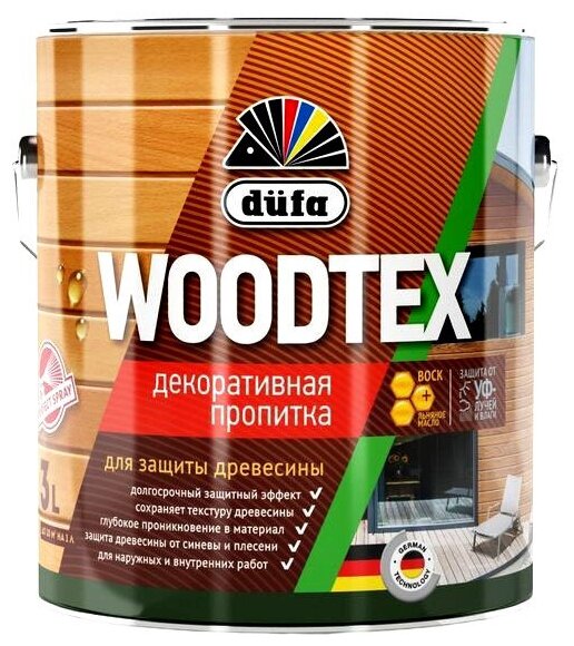Водозащитная пропитка Dufa WOODTEX