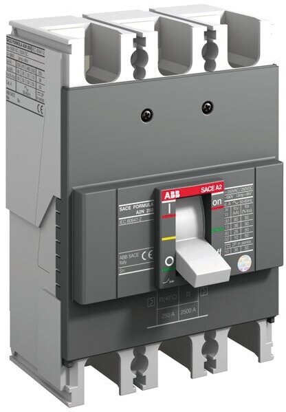 A2C 250 TMF 250-2500 Автоматический выключатель 3-полюсный, 250А, 25kA ABB, 1SDA066780R1