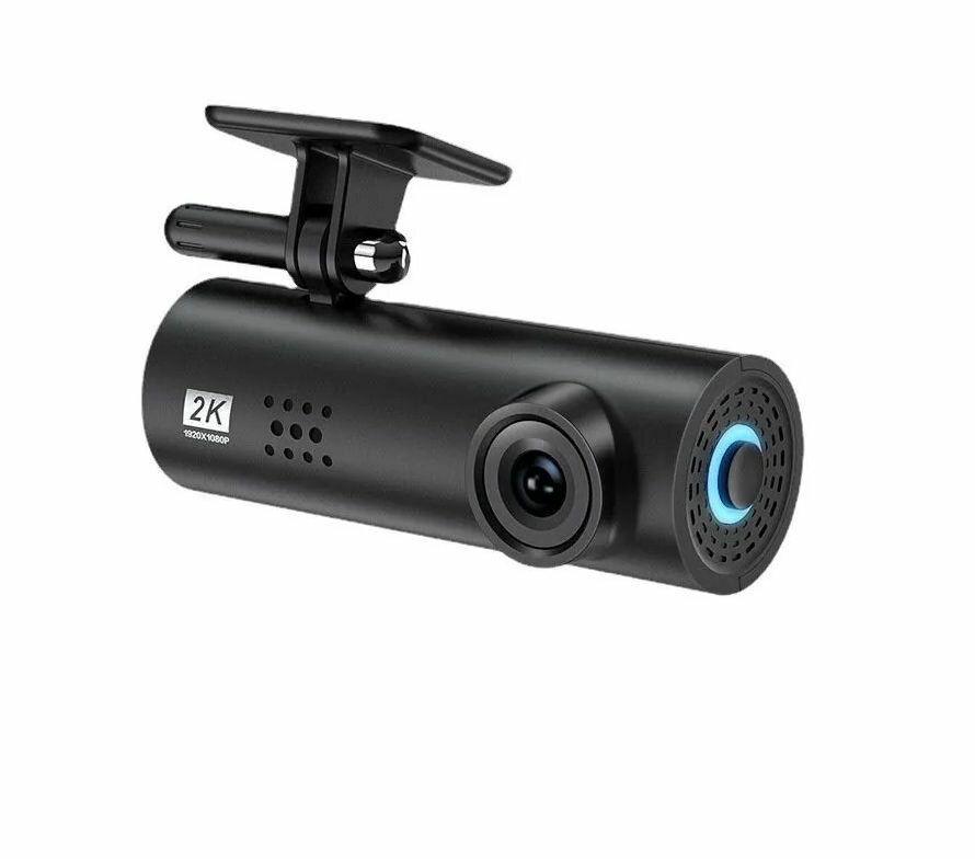 Wi-Fi видеорегистратор Dash Cam, Full HD 2К, черный