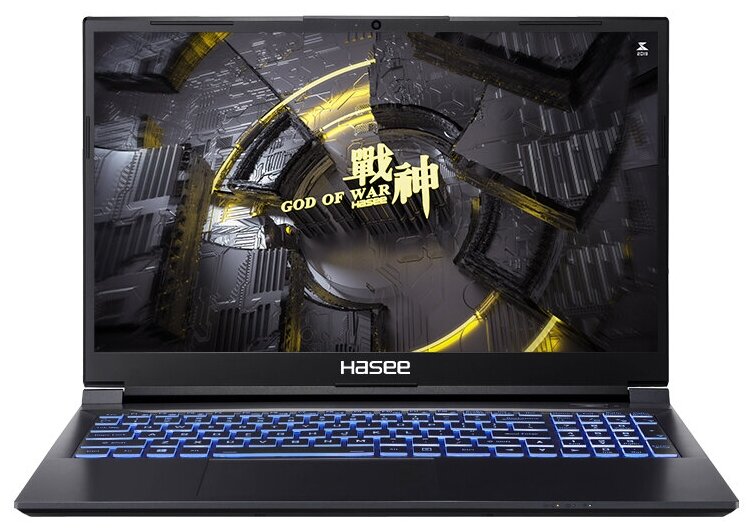 Z7-DA5NS ноутбук Hasee 15,6" FHD 144Hz, i5-12450H, 16GB DDR, SSD512GB, RTX3050, WiFi/BT, no OS, RU KB