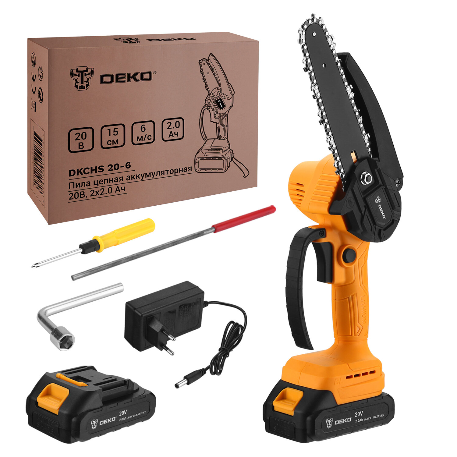 Пила сетевая DEKO DKCHS 20-6 063-4309