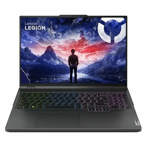 игровой Lenovo Legion Pro 5 16IRX9 83DF009GRK, 16", IPS, Intel Core i5 14500HX 1.9ГГц, 14-ядерный, 32ГБ DDR5, 1ТБ SSD, NVIDIA GeForce RTX 4060 для ноутбуков - 8 ГБ, без операционной системы, темно-серый