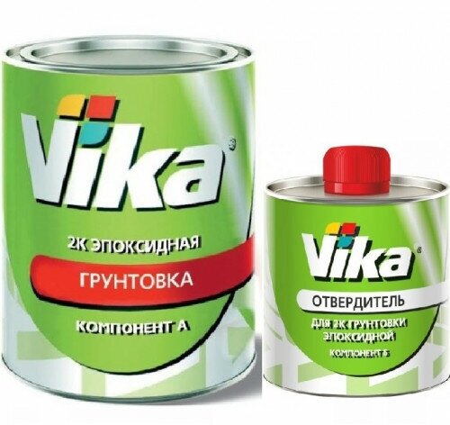 Грунт эпоксидный VIKA 2K, 1,21 кг. + отвердитель 0,17 кг.