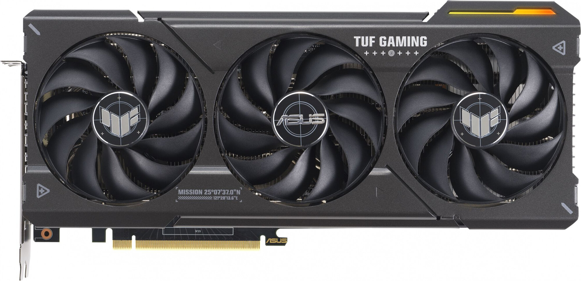 Видеокарта Asus PCI-E 4.0 TUF-RTX4070S-O12G-GAMING NVIDIA GeForce RTX 4070 Super 12Gb 192bit GDDR6X 2565/21000 HDMIx1 DP