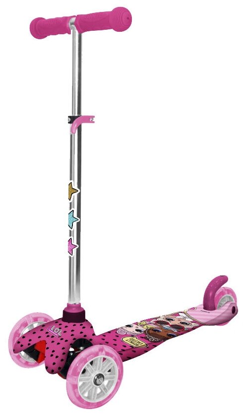 Кикборд детский 1 TOY Т14751 Lol