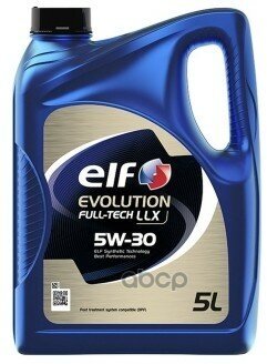 Масло Моторное Elf Fulltech Llx 5W30 5L 213920 213920