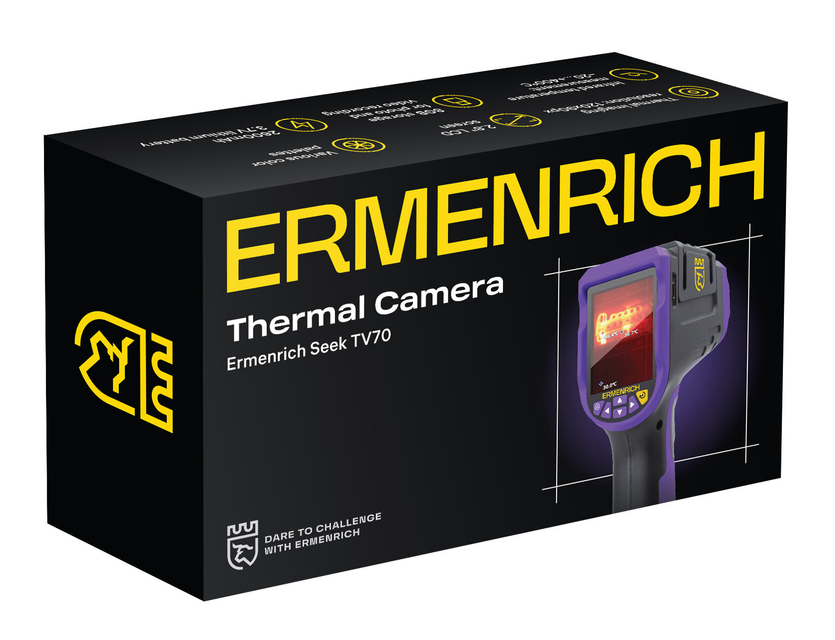 (Эрменрих) Тепловизор строительный Ermenrich Seek TV70