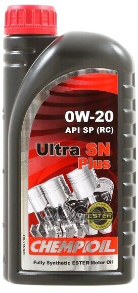 CHEMPIOIL Масло Моторное Ultra Sn Plus 0w-20 1l