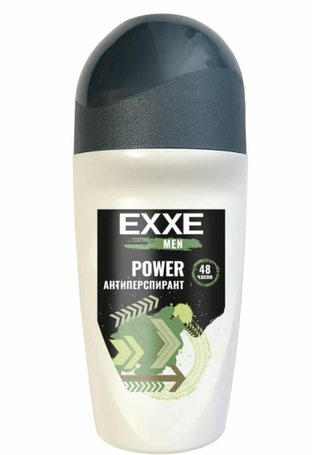 EXXE Дезодорант-антиперспирант мужской, Men Power, 50 мл