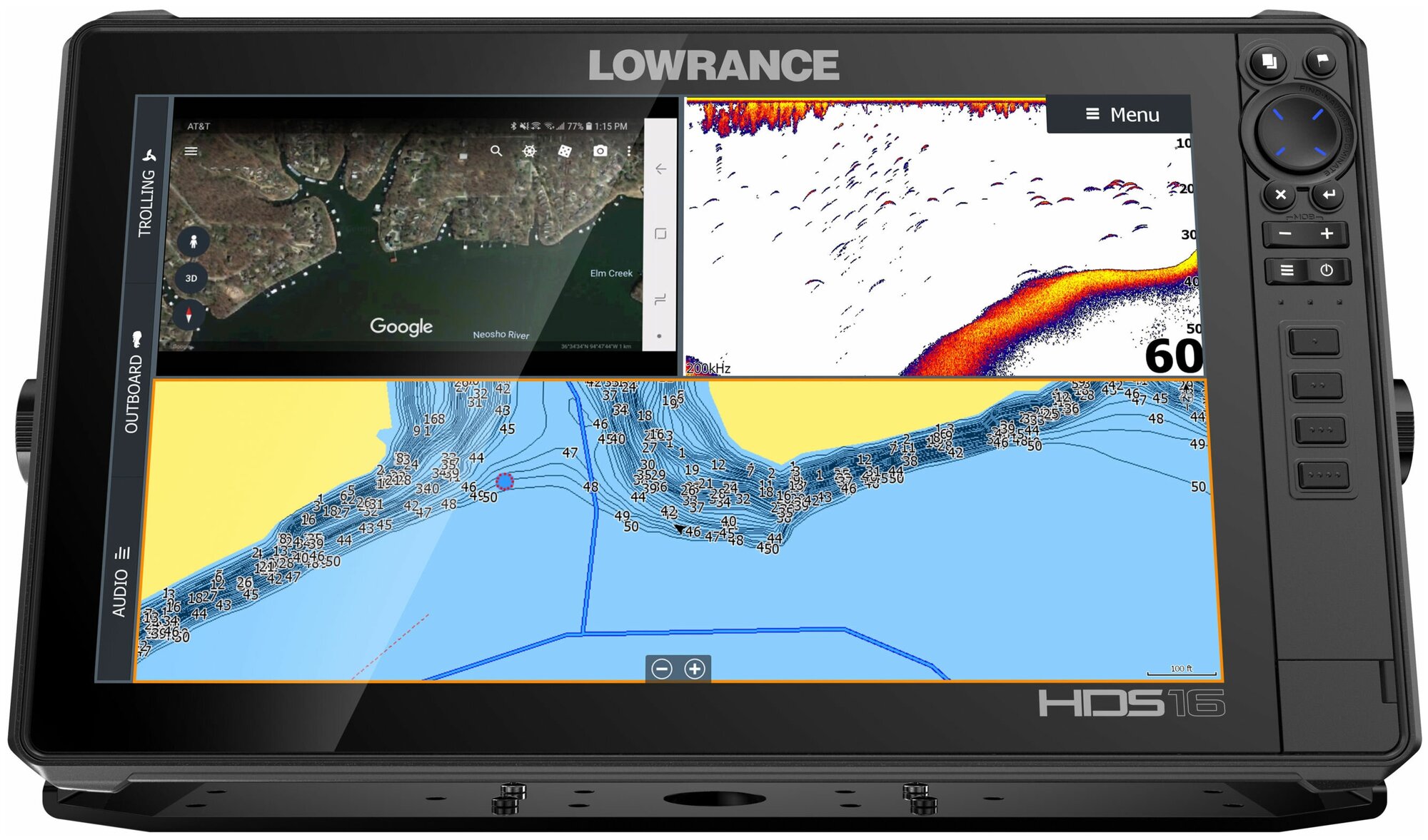 Картплоттер Lowrance HDS LIVE 16 Active Imaging 3-IN-1