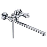 Смеситель для раковины WasserKRAFT Fulda 5203 из латуни с покрытием черный Soft-touch - Изображение 2