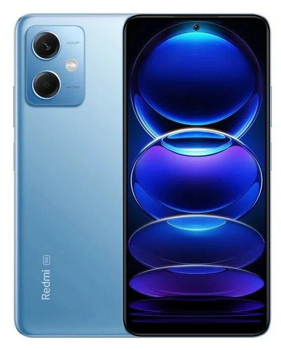 Смартфон Xiaomi Redmi Note 12 5G 8/128 ГБ Global, синий