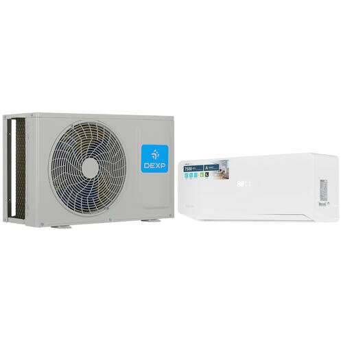 Кондиционер настенный сплит-система DEXP AC-CD7ONF белый