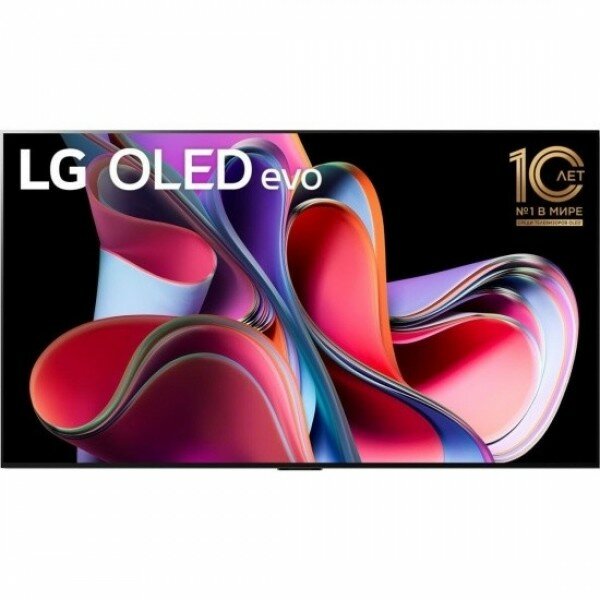 Телевизор LG 55" OLED55G3RLA. ARUB атласное серебро {Ultra HD 120Hz DVB-T2 DVB-C DVB-S2 USB WiFi Smart TV}