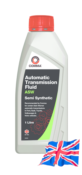 Масло трансмиссионное atf comma 1л asw auto trans fluid