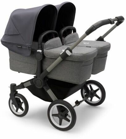 Коляска для двойни 2 в1 Bugaboo Twin Donkey 5 Gr/GM/SB 100002035/100004004/100005002/100003003